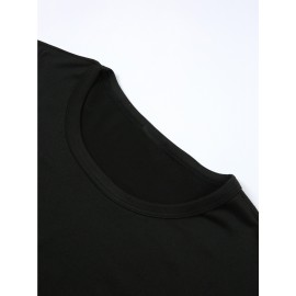 Disney Minnie Mouse 32nd Birthday T-Shirt - Black Casual Short Sleeve Tee with Pink Bow & Red Accents, Lightweight Polyester, Perfect Gift for Disney Fans, Spring/Summer Wear, Disney Shirts