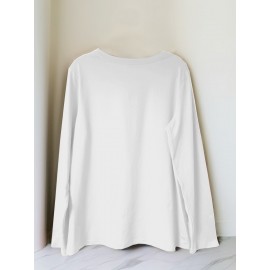 Women'S Inspirational Long Sleeve T-Shirt - 